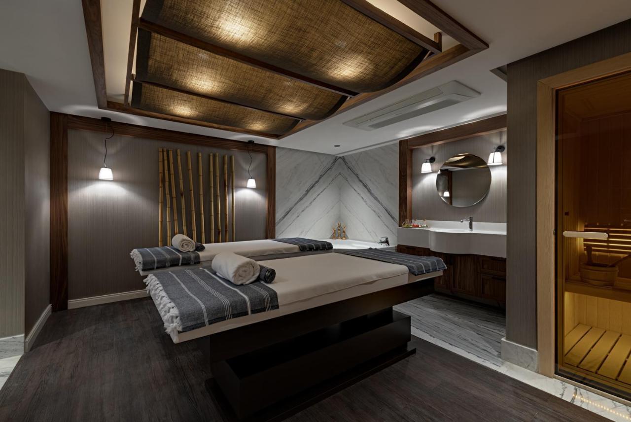 Gleam Collection Hotel Istanbul Exterior foto 3D rendering of a spa treatment room